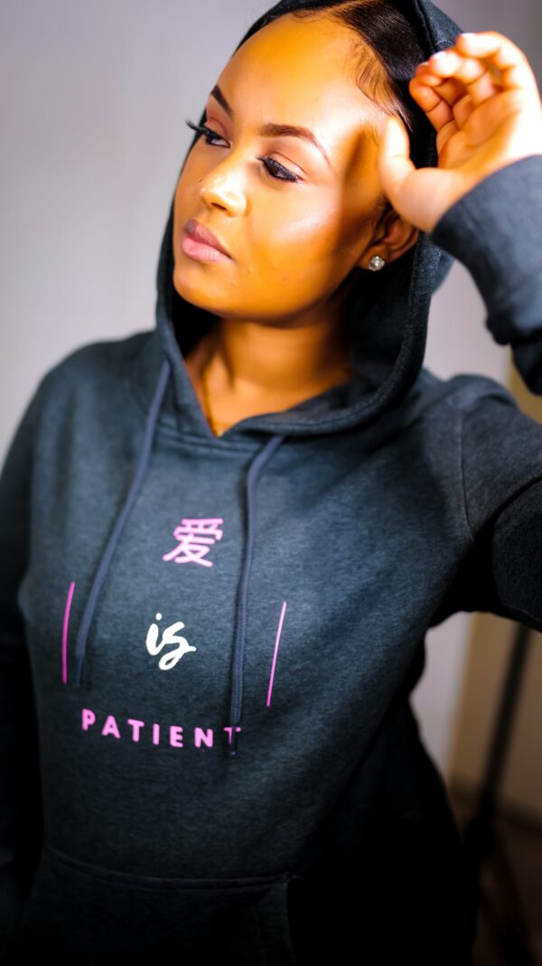 Women's Classic Charcoal Hoody - Image 4